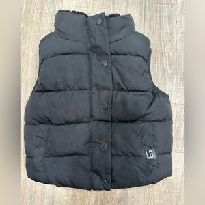 Little Bipsy Black Puffer Vest